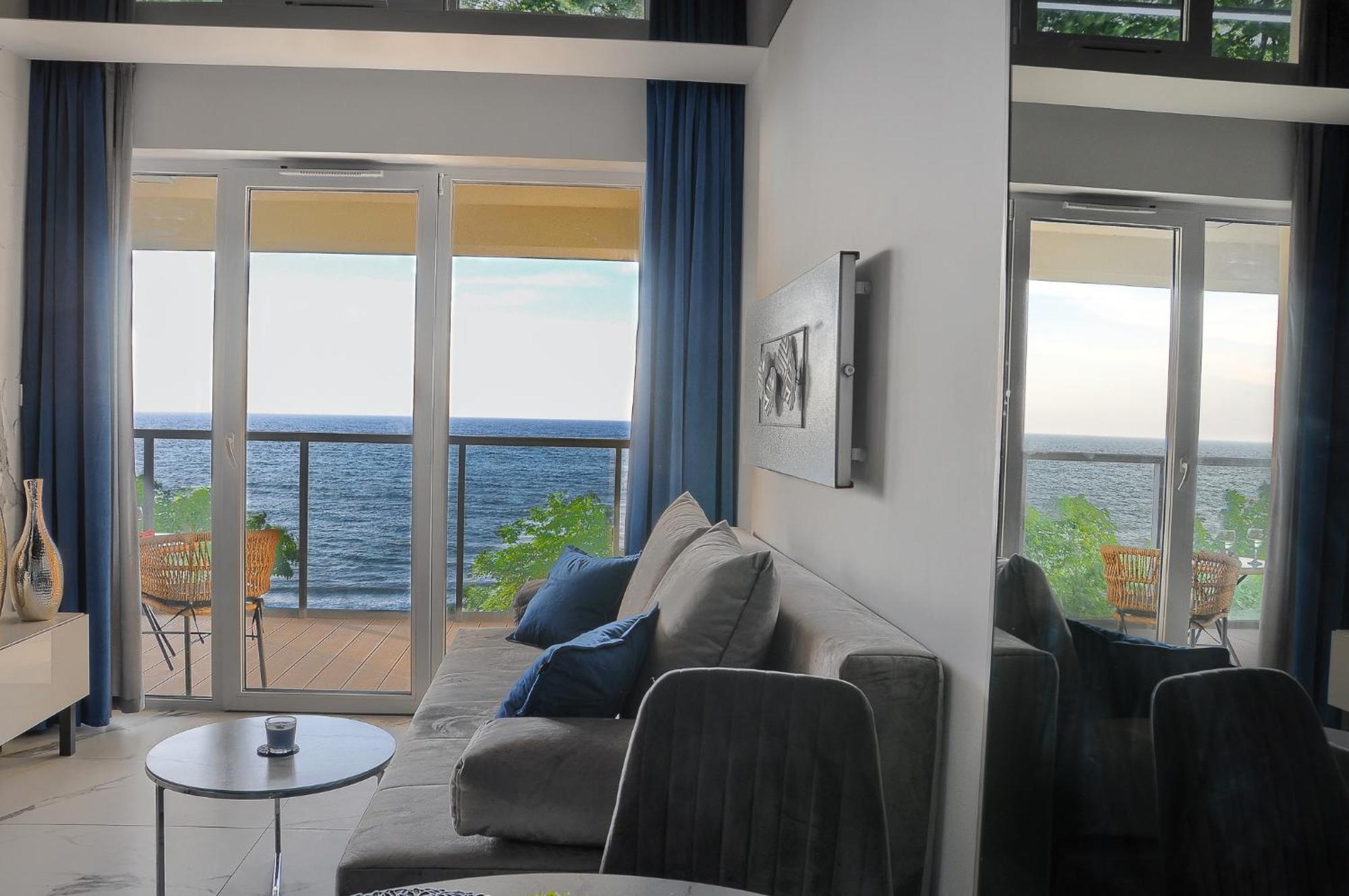 Apartament Z Widokiem Na Morze- Ustronie Apartments Nadmorski Luksus Apartamenty 尤斯托尼莫斯基 外观 照片