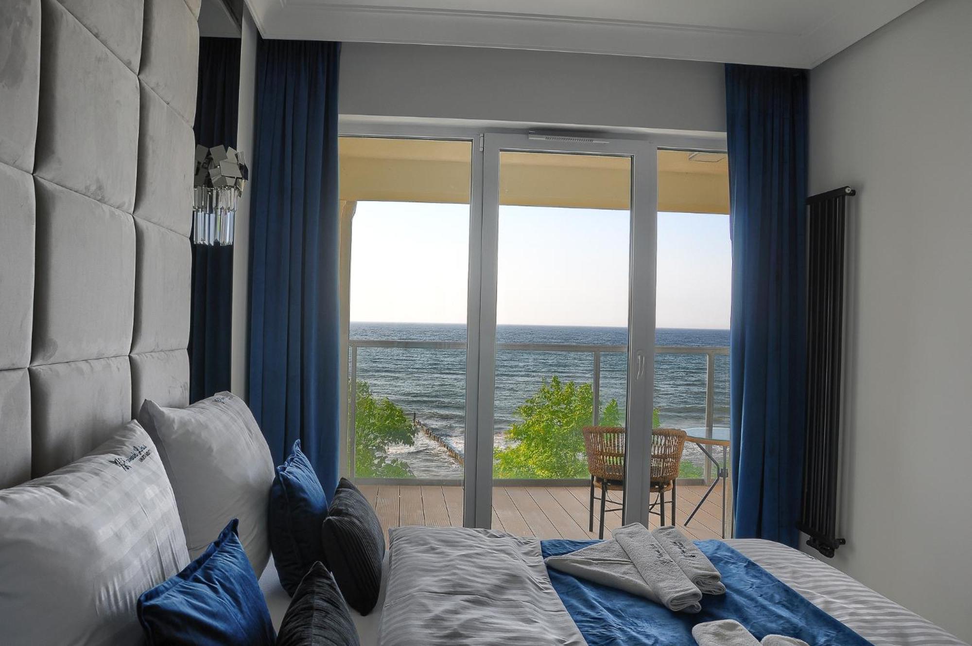 Apartament Z Widokiem Na Morze- Ustronie Apartments Nadmorski Luksus Apartamenty 尤斯托尼莫斯基 外观 照片