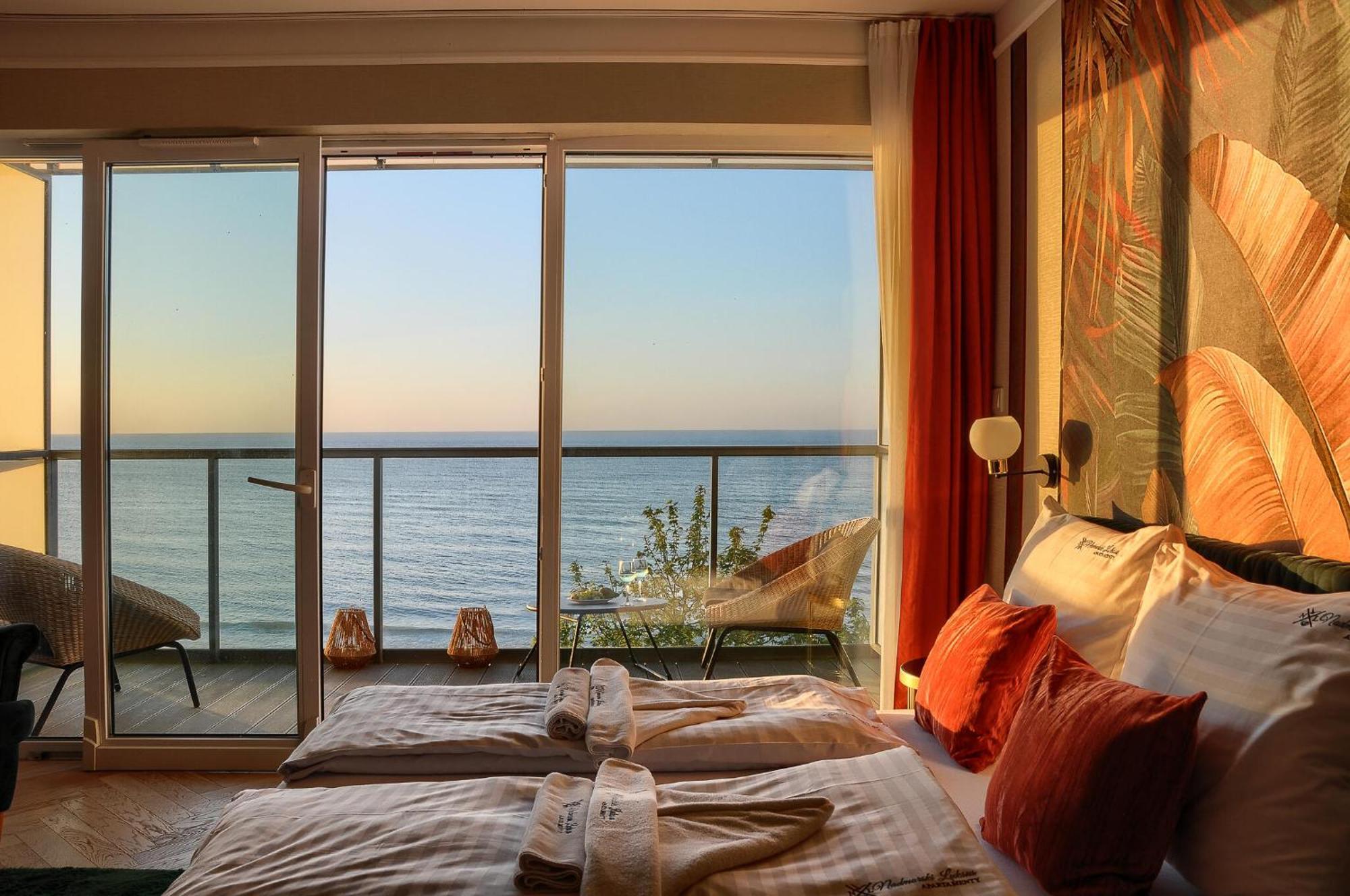 Apartament Z Widokiem Na Morze- Ustronie Apartments Nadmorski Luksus Apartamenty 尤斯托尼莫斯基 外观 照片