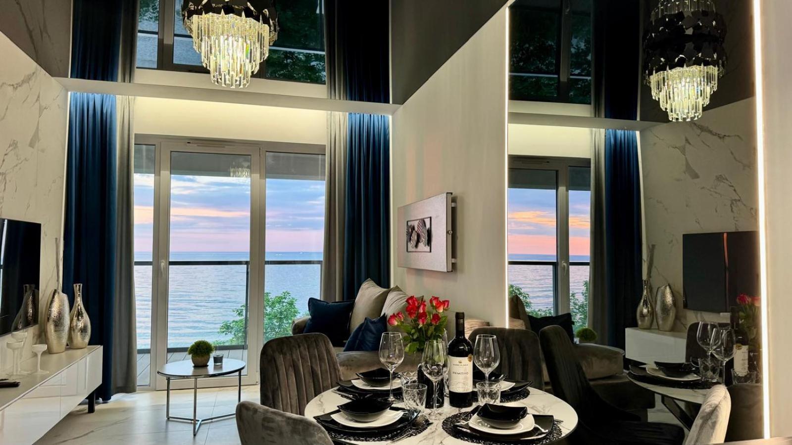 Apartament Z Widokiem Na Morze- Ustronie Apartments Nadmorski Luksus Apartamenty 尤斯托尼莫斯基 外观 照片
