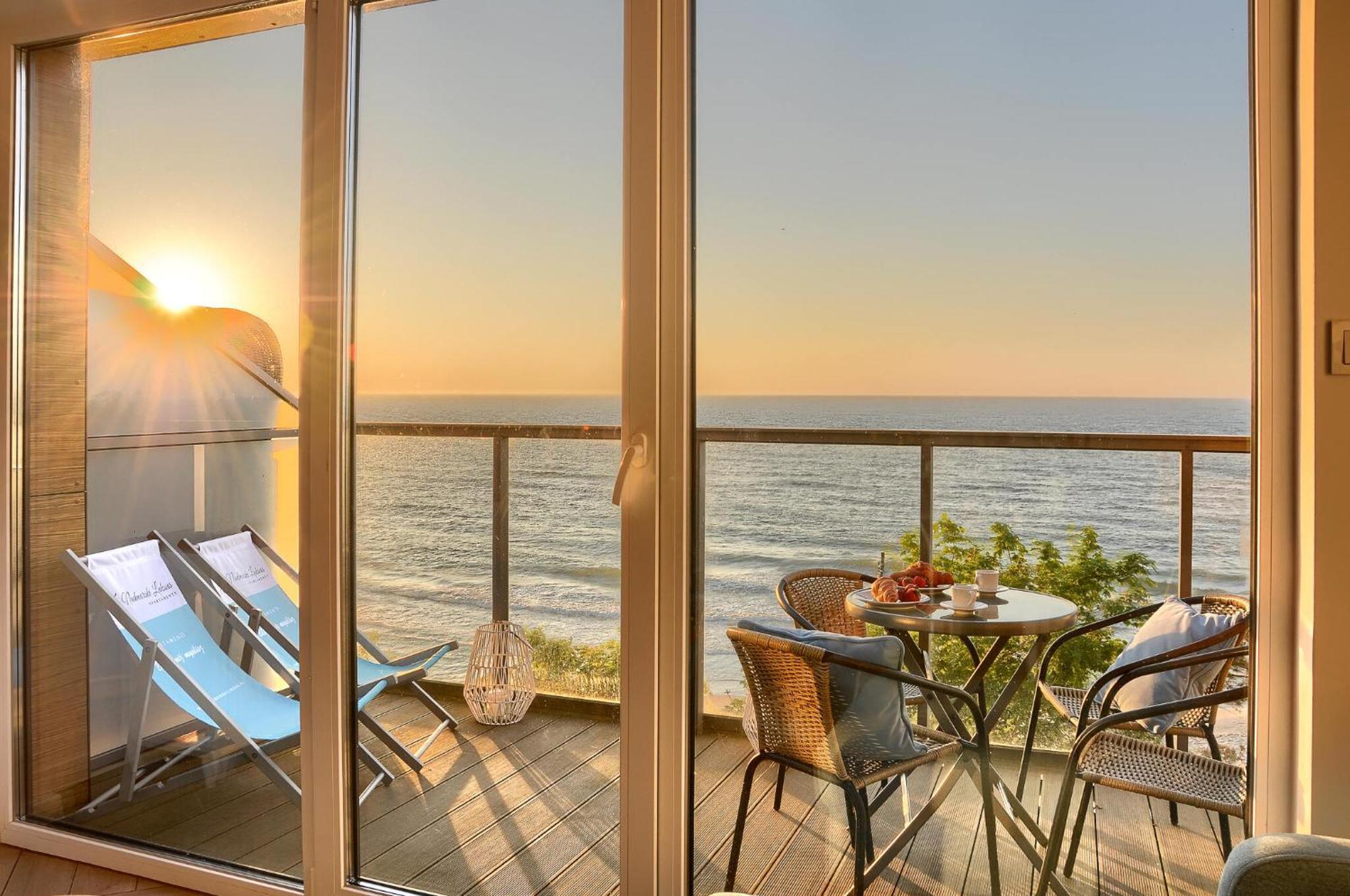 Apartament Z Widokiem Na Morze- Ustronie Apartments Nadmorski Luksus Apartamenty 尤斯托尼莫斯基 外观 照片